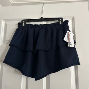 Vintage Havana Ruffled Mini Skirt